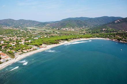 La spiaggia di Marina di Campo