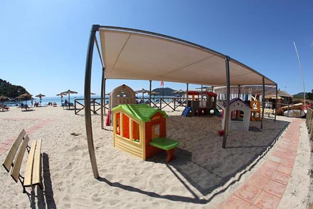 La plage de Marina di Campo