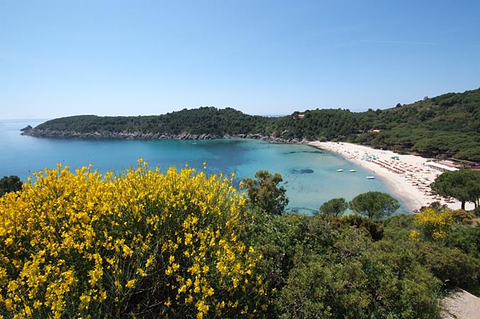 Stranden van het eiland Elba